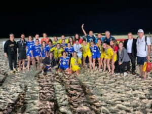 The friendly between Higicontrol Melilla and hosts Rosh Haayin marks the first-ever women's beach soccer game in Israel