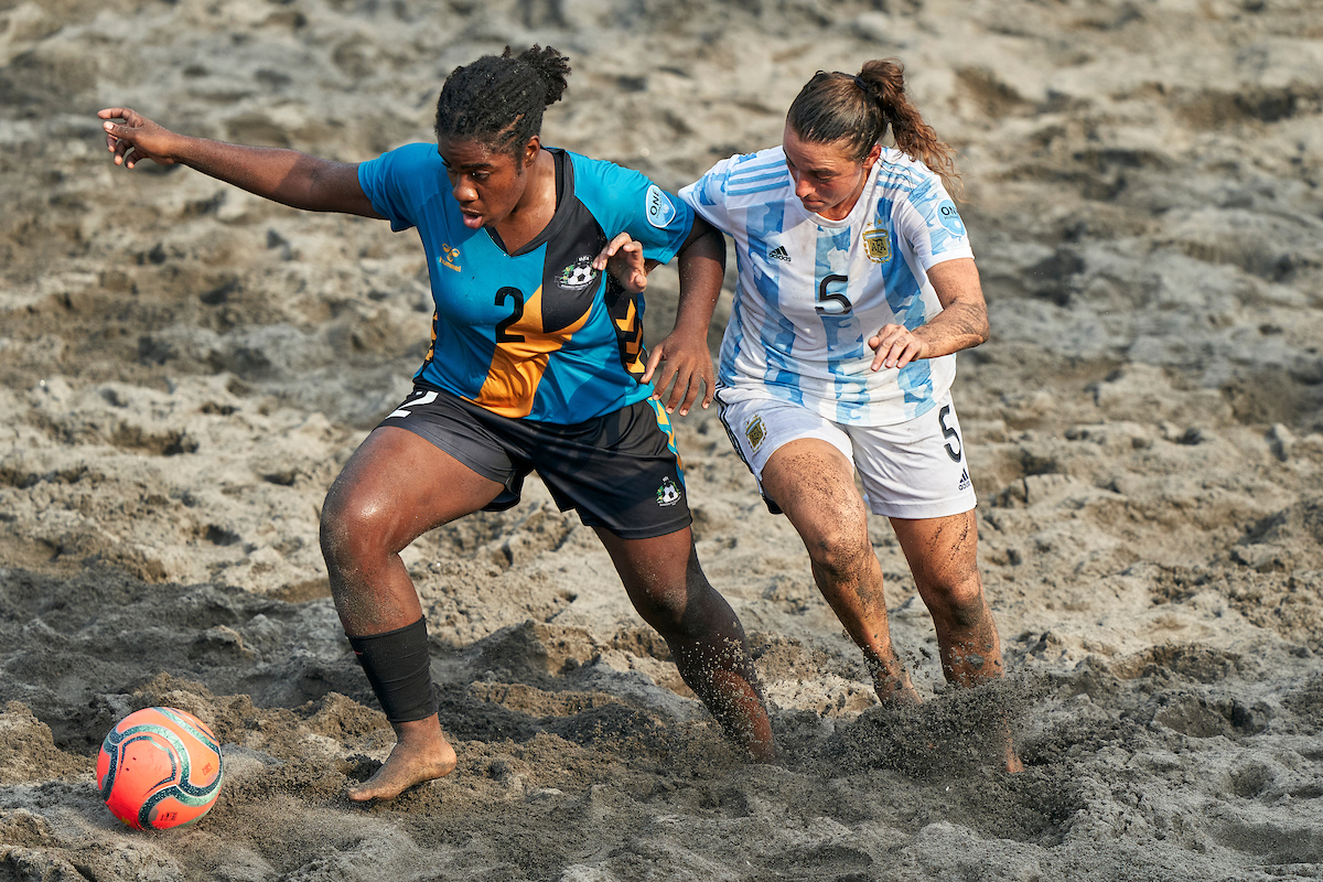 Campeonato feminino de Beach Soccer