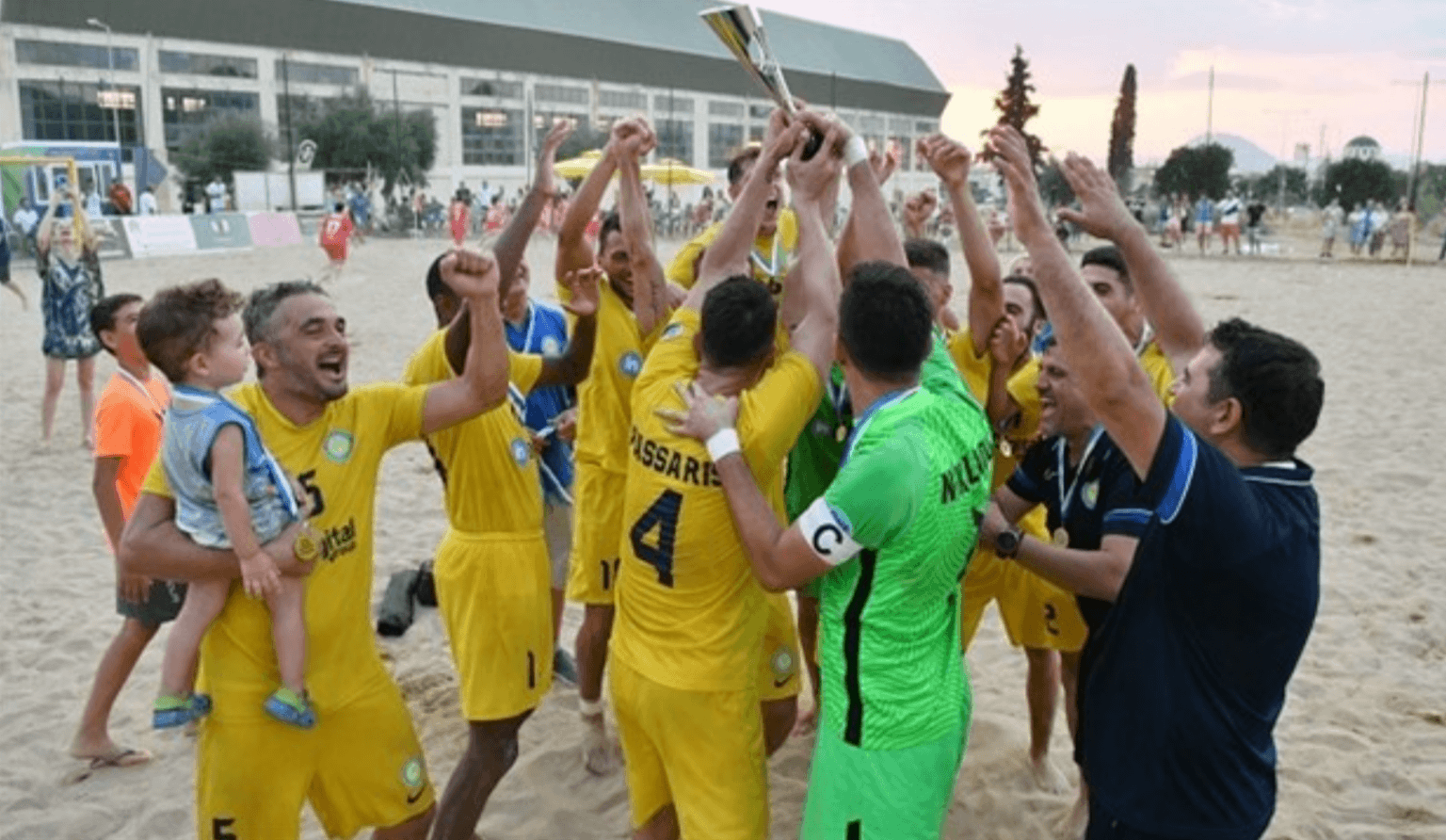 Atlas AO win 2022 Greek Beach Soccer League Beach Soccer Worldwide