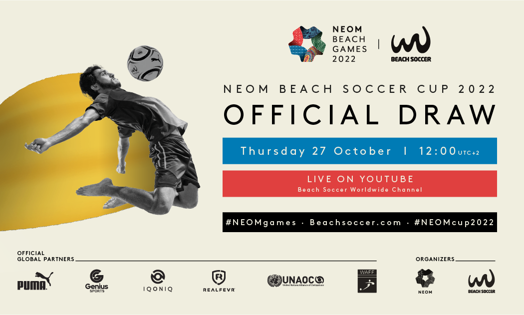 NEOM Beach Games Beach Soccer Worldwide