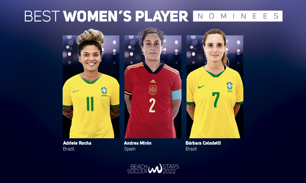 Beach Soccer Stars: Best Women's Player nominees – Beach Soccer Worldwide
