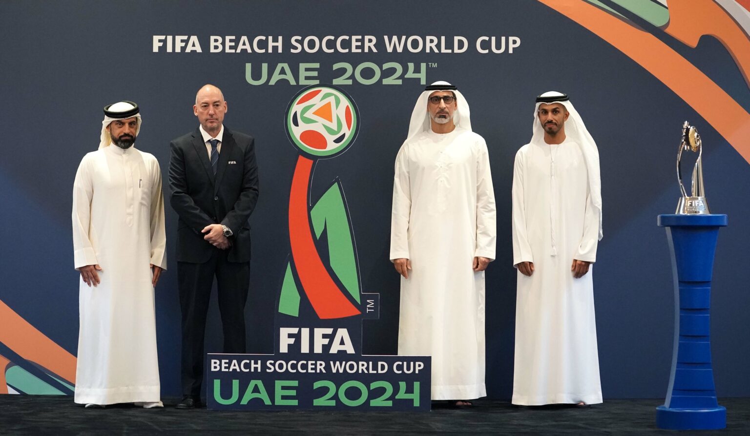 UAE 2024 excitement builds as Official Emblem is launched Beach