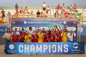 A vibrant start to the CONMEBOL Copa América Beach Soccer 2022